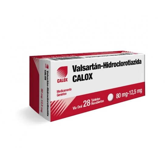 VALSARTAN HCT 80MG 125MG X 28TABL CALOX