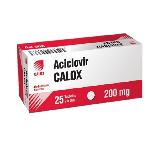 ACICLOVIR 200MG X 25TABL CALOX
