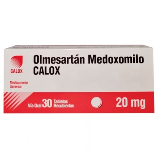 OLMESARTAN 20MG X 30TABL CALOX