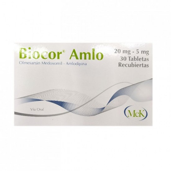 BIOCOR AMLO MCK 20MG/5MG X 30TAB