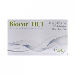 BIOCOR HCT MCK 40MG 125MG X 30 TABLETAS