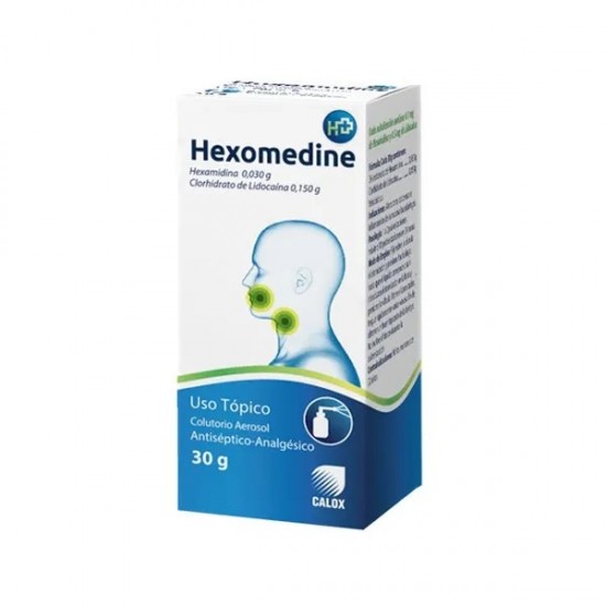 HEXOMEDINE 0030G 0150G x 30G CALOX