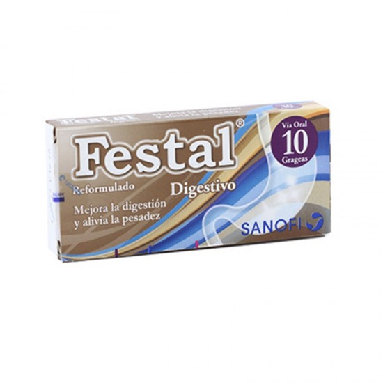 FESTAL X 10TABL CALOX