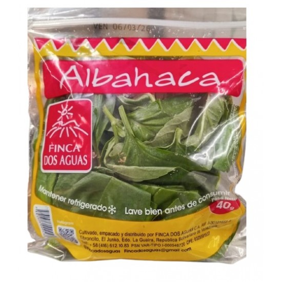 ALBAHACA FINCA DOS AGUAS 40GR