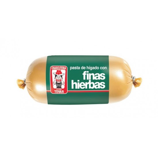 PASTA DE HIGADO TOVAR  230GR FINAS HIERB