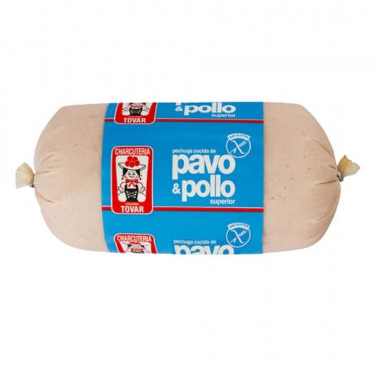 PECHUGA TOVAR 500GR PAVO Y POLLO