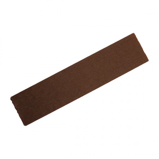 PAPEL CREPE MIL COLORES 05X2M MARRON PLIEGO
