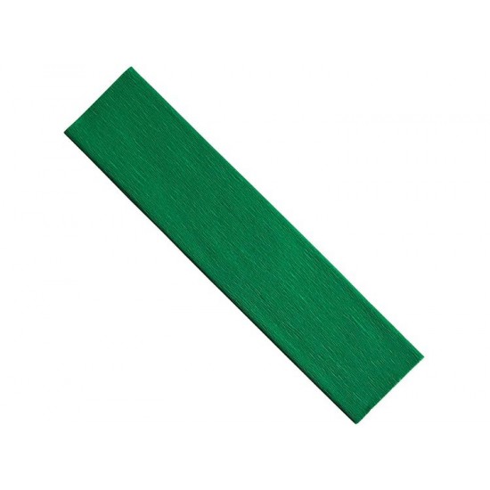 PAPEL CREPE MIL COLORES 05X2M VERDE OSCURO PLIEGO