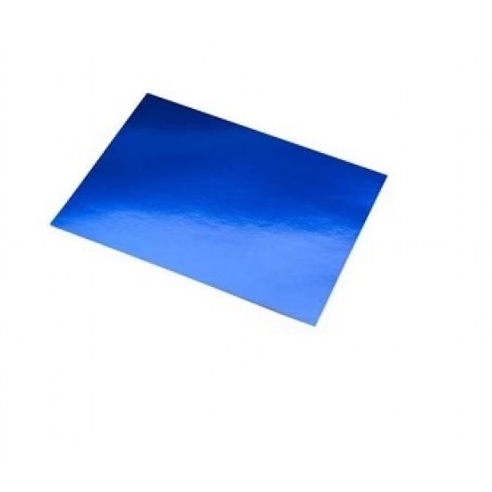 CARTULINA MIL COLORES METALIZADA AZUL 50X70CM