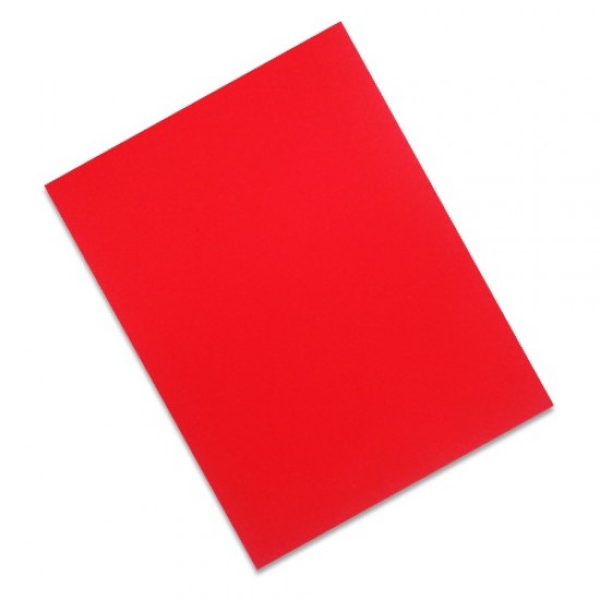 FOAMI MIL COLORES UNICOLOR ROJO CARTA