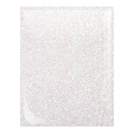 FOAMI MIL COLORES ESCARCHADO BLANCO CARTA