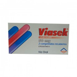 VIASEK 50MG X 2COMP SILDENAFIL LETI