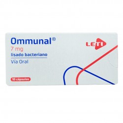 OMMUNAL 7MG X 10CAPS LISADO BACTERIANO LETI