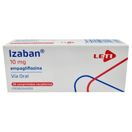IZABAN 10MG X 30COMP EMPAGLIFLOZINA LETI