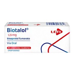 BIOTALOL 125MG X 30COMP BISOPROLOL LETI