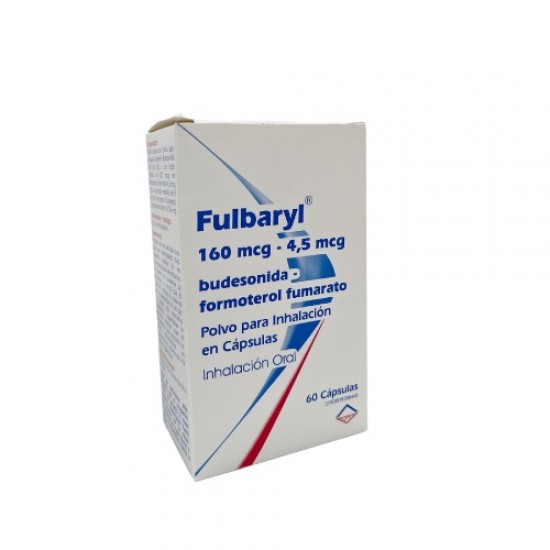 FULBARYL 160MCG 45MCG X 60CAPS POL INHAL LETI