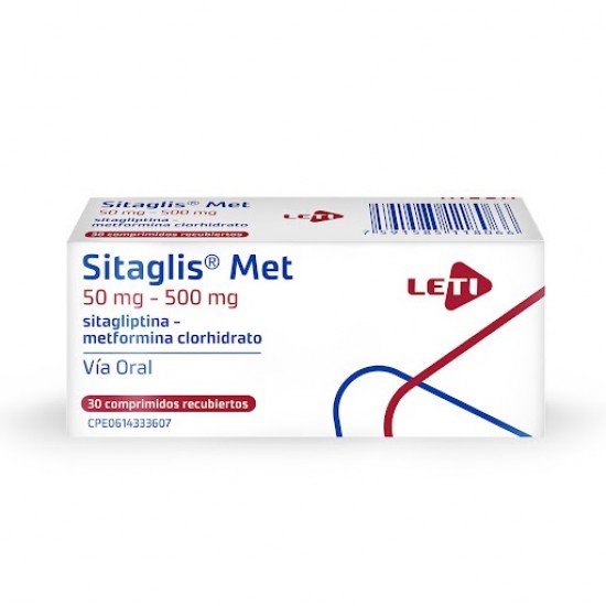 SITAGLIS 50MG X 30COMP LETI