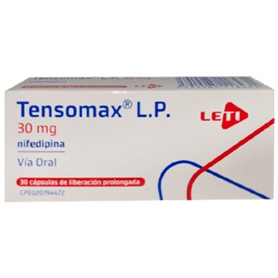 TENSOMAX LP 30MG X 30CAPS