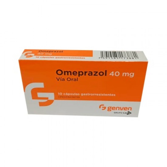 OMEPRAZOL 40MG X 10TAB GENVEN