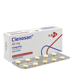 CLENOSAN 90MG X 30COMP TICAGRELOR LETI
