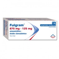 FULGRAM 875MG/125MG X 16COMP LETI