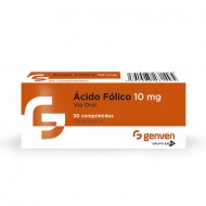 ACIDO FOLICO 10MG X 30TAB GENVEN