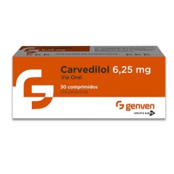 CARVEDILOL 625MG X 30COMP GENVEN