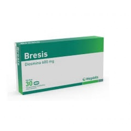 BRESIS 600MG  X 30COMP DIOSMINA MEGALABS