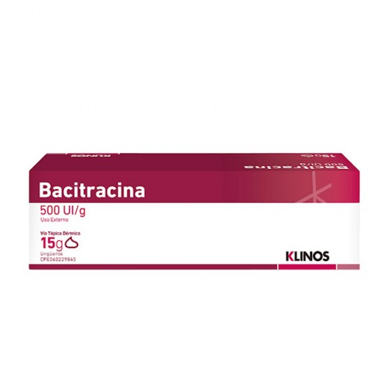 BACITRACINA KLINOS 15G CREMA
