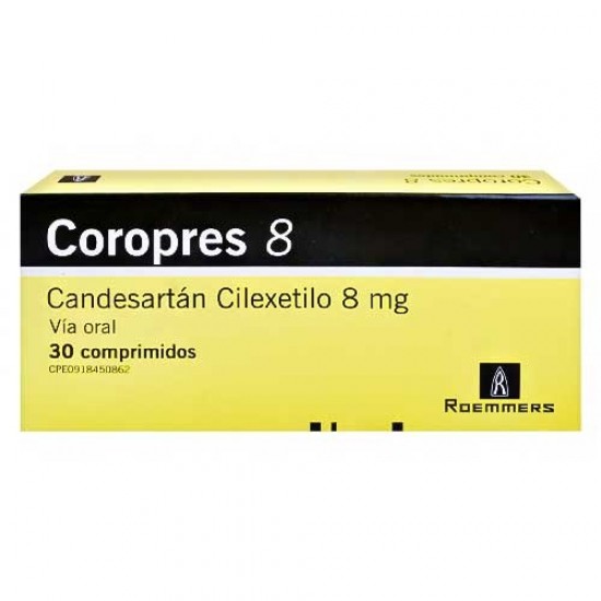COROPRES 8MG X 30 COMP MEGALABS