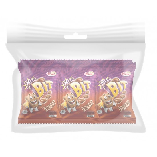 CEREAL MEGA BIT 6 X 35GR CHOCOLATE CHOCO