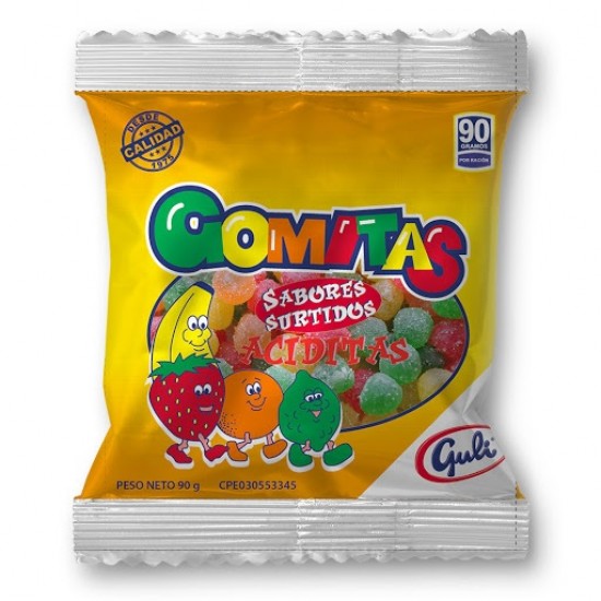 GOMITAS GULI 90GR ACIDITAS