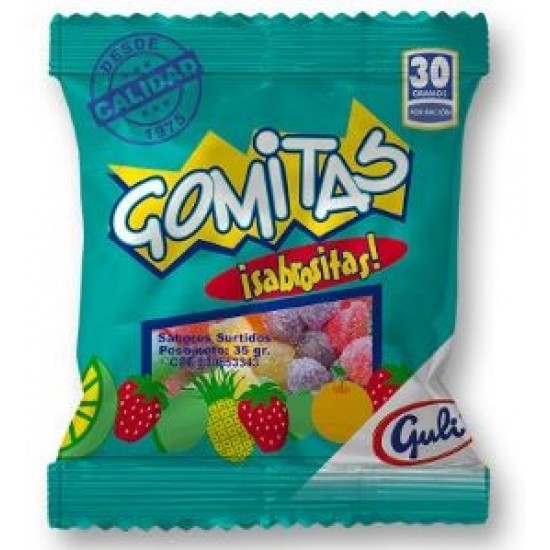 GOMITAS GULI 90GR SABROSITAS