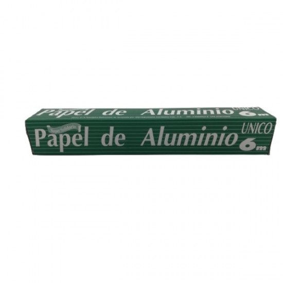 PAPEL ALUMNIO UNICO 6MTS