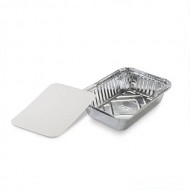 BANDEJA ALUMINIO747 CON TAPA CARTON