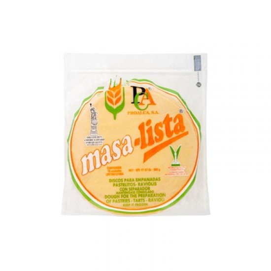 MASA LISTA PROALCA 500GR MEDIANA