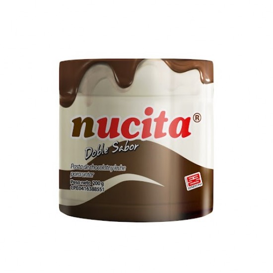 CHOCOLATE CREMA NUCITA 200 GR VASO