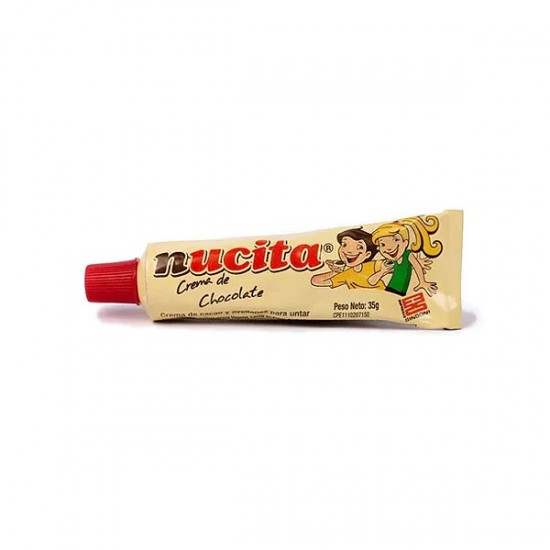 CHOCOLATE NUCITA 4X35GR TUBITO DOBLE SABOR