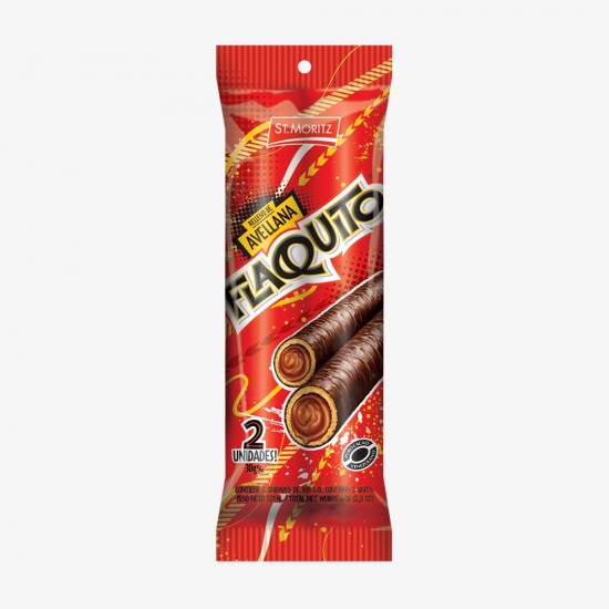 GALLETA FLAQUITO 2X30GR CHOCOLATE