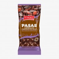 CHOCOLATE ST MORITZ 40GR GRAGEADO PASAS