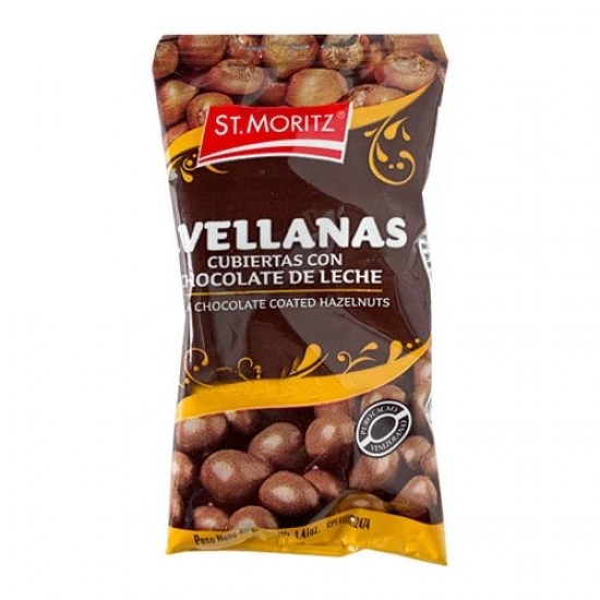 CHOCOLATE ST MORITZ 40G GRAGEADO AVELLANA LECHE S/A