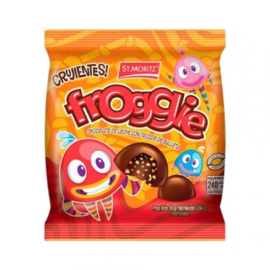 BOMBONES FROGGIE ST MORITZ 80GR