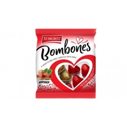 BOMBONES ST MORITZ 120GR CREMA DE MANI CORAZON
