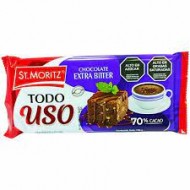 CHOCOLATE ST MORITZ 100GR TODO USO 70% EXTRA BITTER***