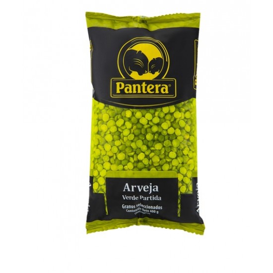 ARVEJAS PANTERA 400GR VERDES PARTIDAS