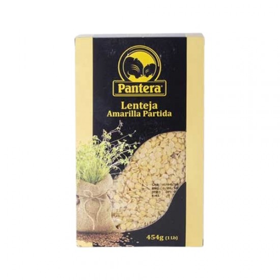 LENTEJAS PANTERA 454GR AMARILLAS PARTIDAS