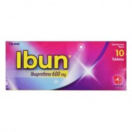IBUN 600MG X 10TABL IBUPROFENO COFASA
