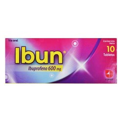 IBUN 600MG X 10TABL IBUPROFENO COFASA