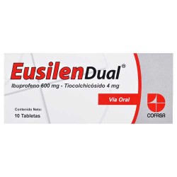 EUSILEN DUAL 600MG 4 MG X 10 TAB COFASA