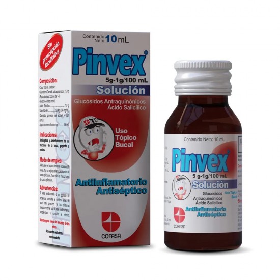 PINVEX COFASA 5-1GR/100ML X10ML